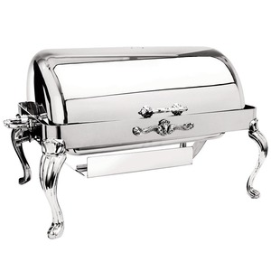 Haute qualité luxe métal chauffe-plat élégant Buffet plat de service Premium chauffe-plats pour la fête de mariage Banquet Restaurant - Product Image 1