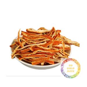 Rebanadas de cáscara de naranja secas naturales a granel Ingrediente de hierbas de grado alimenticio Premium para té, especias y usos de cocina - Product Image 1