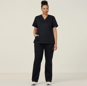 ชุดสครับสำหรับโรงพยาบาลดีไซน์ตามสั่งมีหลายสีสำหรับราคาถูกใส่สบายนุ่มใส่ได้ทั้งชายและหญิงทันสมัย - Product Image 2