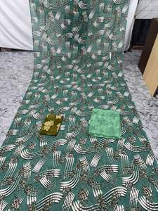 Pour le coton tissé numérique imprimé Style africain Voile tissu poids moyen chemise robe somalienne Dirac ensemble vêtements réguliers - Product Image 2