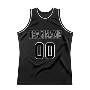 Custom Black Basketball Jersey with <b>Neon</b> <b>Green</b> Trim Team Name and Number Sleeveless Mesh Sportswear Quick Dry Athletic Uniform - Product Image 4
