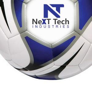 Balón de entrenamiento de fútbol de Next Tech Industries, material de PU para fines de entrenamiento con diseño personalizado y logotipo personalizado - Product Image 5
