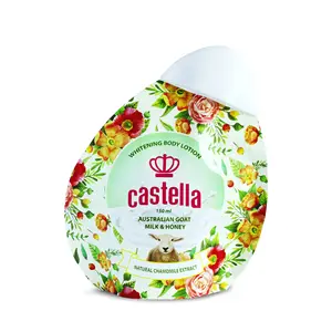 CASTELLA WHITENING BODY LOTIONブライトニングボディローションクイックフォーミュラ角質除去ローション肌に安全毎日の使用製品