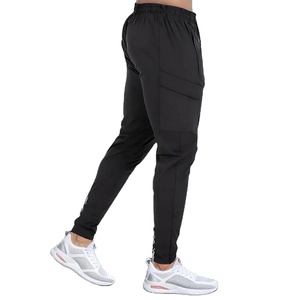 กางเกงวิ่งสำหรับทั้งชายและหญิงกางเกงวิ่งผ้าโพลีเอสเตอร์ผ้าฝ้าย100% แห้งเร็วระบายอากาศได้ดี2026กระเป๋าด้านข้างสำหรับยิมฟิตเนสลำลอง - Product Image 2