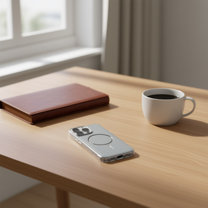 Funda Magnética de Cuero Genuino de Diseño Elegante y Lujoso de Primera Calidad con Color Puro para Teléfono Móvil 14 Pro Max - Product Image 3