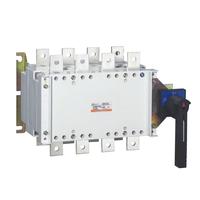 Interrupteur de Commutation/Isolation Triphasé à Double Disjoncteur et Double Jeton, 2 Positions, 400V, REFINE-ELE RFH5Z-1000A/3, pour Alimentation Électrique