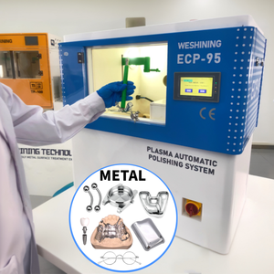 Производство зубных банок ортодонтовый кронштейн Комплект держатель Cocr 3d модель пластины для ногтей титановая плазменная полировальная машина - Product Image 1