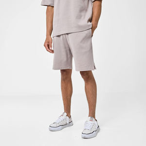 Wholesale 260g Breathable Waffle <b>Shorts</b> <b>Men</b> High Quality Custom Logo European American Print Fashion High Street Casual <b>Shorts</b> - Product Image 1