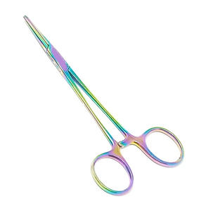 คีมหนีบเคลลี่เฮมโมสเตท5.5 "หูล็อคตรงสีรุ้งสำหรับผ่าตัด - Product Image 6