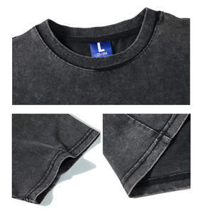 Camiseta de algodón con estampado de pantalla de seda personalizada, camisetas con estampado de ácido, precio al por mayor, DTG, DTF - Product Image 5