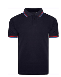 Camiseta Polo de algodón con punta de Piqué para hombre, Camiseta lisa de manga corta, corte Regular, verano, informal, deportes de trabajo, nueva talla grande sólida - Product Image 3