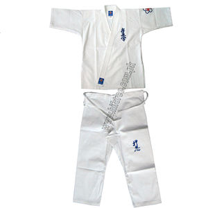 Logo personnalisé 100% toile de coton karaté Kyokushin Gi karaté Kyokushin uniformes Shinkyokushin costume - Product Image 1