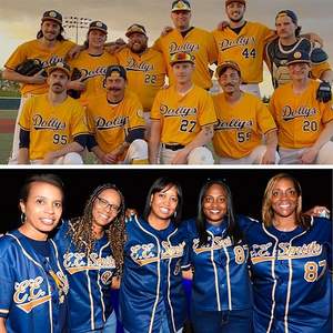 Camisetas de béisbol transpirables impresas personalizadas de alta calidad para hombres al por mayor - Product Image 6