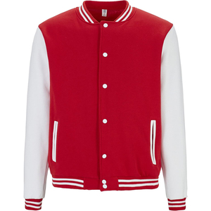Veste universitaire pour homme de haute qualité fabriquée par un fabricant professionnel, broderie, manches en cuir, vestes de baseball personnalisées, vestes en laine d'hiver - Product Image 1