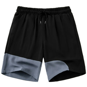 Pantalones cortos para correr holgados deportivos informales unisex para hombre, pantalones cortos con bolsillos, logotipo personalizado, patrón sólido, pantalones cortos de malla para hombre - Product Image 3