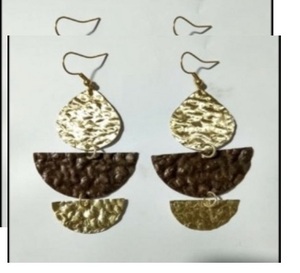 Stainless Steel Classic Charm Geometric Fashion Jewelry Minimalist Metal C-Shape Daily <b>Hoop</b> <b>Earrings</b> - Product Image 1