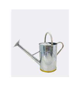 Premium Metal <b>Garden</b> Watering Can Long Spout Balanced Water Flow Strong Handle Durable Zinc Construction 8L Capacity Powder - Product Image 5