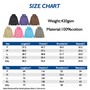 Sudadera con capucha lavada con ácido para hombre de otoño con logotipo personalizado ropa de calle de rizo francés de algodón de alta calidad sin forro Vintage OversizedDDP envío - Product Image 3