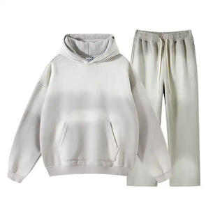 Ensemble de survêtements délavés à l'acide pour hommes à des prix bon marché, coupe ajustée personnalisée, meilleure vente, impression, valeur très exigeante, survêtement délavé à l'acide pour hommes - Product Image 4