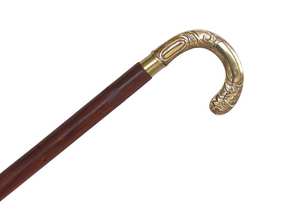 Wooden <b>Walking</b> <b>Stick</b> Handmade Canes Brass Handle Antique Decorative Canes <b>for</b> <b>Men</b> Women - Product Image 4