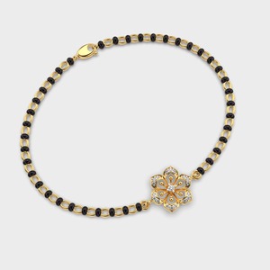 Eterna Flower Diamond Bracelet in 14KT Yellow / White / <b>Rose</b> <b>Gold</b> - Product Image 4
