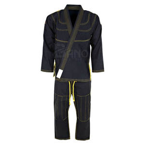 Uniforme cómodo de algodón Jiu Jitsu Gi de la mejor calidad con bajo MOQ hecho en Pakistán Servicio OEM disponible BJJ Ropa de artes marciales - Product Image 6