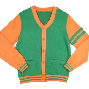 Cárdigan de punto de algodón personalizado para mujer, logotipo bordado para unisex - Product Image 4