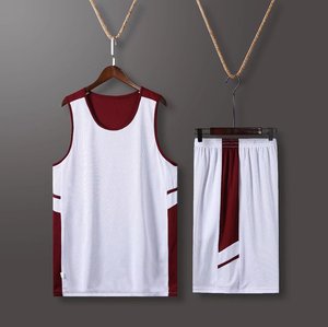 Ensembles d'uniformes de basket-ball à manches courtes par sublimation pour hommes ensembles d'uniformes de haute qualité uniformes de basket-ball grande taille - Product Image 4