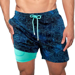 Pantalones cortos dobles de algodón para hombre, diseño personalizado de la mejor calidad, decoración de patrón sólido de verano, tamaño XS, precio de fábrica sostenible - Product Image 1