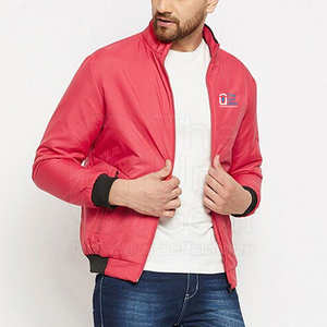 แจ็กเก็ตขนเป็ดบอมเบอร์ระบายอากาศได้ดีแห้งเร็วสำหรับผู้ชายสไตล์ไฮสตรีทส์คอตั้งเสื้อแจ็คเก็ตฤดูหนาวมาใหม่ - Product Image 3