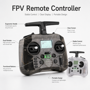 RadioMaster Pocket ELRS CC2500 Télécommande FPV compacte pour drone, quadricoptère et avion à voilure fixe - Product Image 4