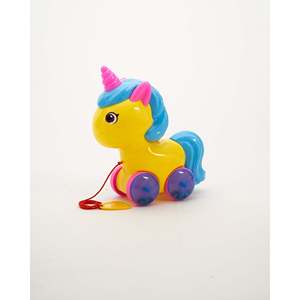 Juguete de Unicornio para Arrastrar con Música para Niños, Juguete Educativo de Plástico - Product Image 1