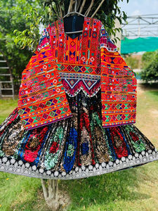 Vestido Kuchi de la Mejor Calidad, Largo hasta el Tobillo, Manga Larga, Precio Bajo, Disponible en Colores Personalizados - Product Image 3