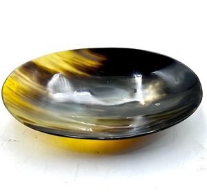 Cuenco de Cuerno Natural Orgánico Hecho a Mano, Impermeable y Moderno, para Servir y Decorar la Mesa, Color de Cuerno de Vaca, Embalaje Personalizado - Product Image 1