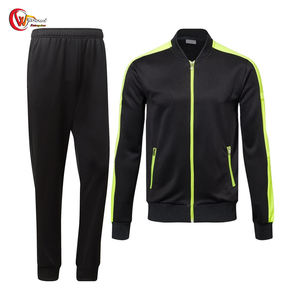 Vêtements de course Zipper 100% Polyester Hommes Survêtements Confortables Survêtements Légers Pour Hommes - Product Image 3