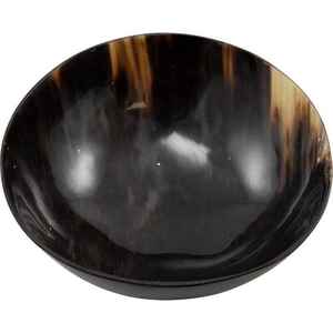 Nouveau design personnalisé bol à salade rond en corne de buffle table de cuisine naturelle pour servir des aliments et des fruits style unique - Product Image 3