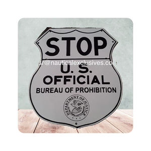 Enseigne en étain en métal découpé à l'emporte-pièce de style rétro du fabricant Décoration murale pour l'extérieur Broche d'impression personnalisée comme modèle cadeau - Product Image 2