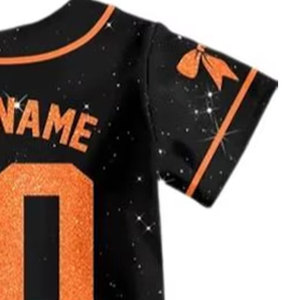 ชุดเสื้อเบสบอลเชียร์ลีดเดอร์เสื้อเจอร์ซีย์ออกแบบได้ตามต้องการ - Product Image 6