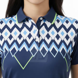 Women Golf Uniform Premium <b>Stretch</b> Polo Top and <b>Skirt</b> Outfit for Professional Ladies Golf and Practice - Product Image 5