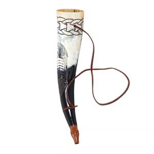 Cuerno Natural Pulido Ram Shofar Artesanía India Arte Coleccionable Estilo Animal Religioso Judío Año Nuevo - Product Image 3