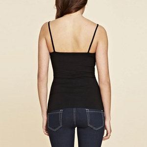 Camiseta sin mangas para mujer, camisola fruncida de maternidad, camisa básica sin mangas para embarazo, camisetas elásticas de Yoga atléticas, capas informales de entrenamiento - Product Image 6