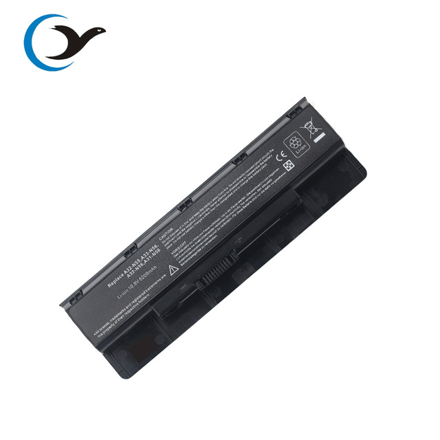 AS N46-6C, A31-N56, A32-N56, A33-N56, ASUS N46, for ASUS Laptop Battery Replacement 10.8V 5200mAh BLACK