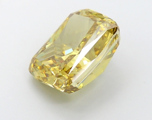 Diamante de Laboratorio de Lujo de 12.28 Ct, Corte Cojín, Amarillo Intenso, Claridad VS1, Certificado IGI, Diamante en Tendencia para Anillos - Product Image 3
