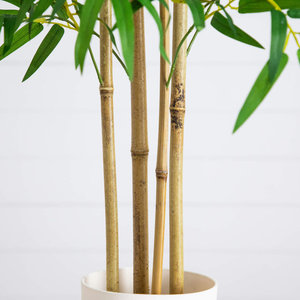 Árbol de bambú artificial para decoración del hogar de 30 pulgadas - Product Image 3