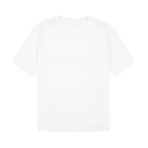 เสื้อยืดคอกลมแขนสั้นผู้ชายแบบสั่งทำ OEM ผ้าฝ้าย 100% คุณภาพสูง ทออย่างดี ทรงโอเวอร์ไซส์ ไหล่ตก สไตล์จีน - Product Image 2