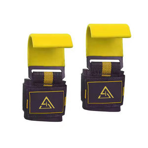Correas de Gancho para Levantamiento de Pesas con Logotipo Personalizado OEM, Equipo de Entrenamiento con Muñequeras de Compresión, Accesorios de Gimnasio - Product Image 1