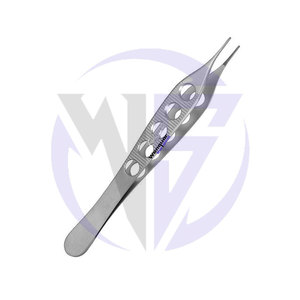 Pinzas de Adson para Cirugía, 4 3/4 Pulgadas, Dentadas, con Mangos Fenestrados, Herramienta de Fabricante Líder, Instrumentos Quirúrgicos de Acero Inoxidable - Product Image 2