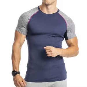 Diseño OEM al por mayor Tallas grandes Camisetas unisex Alta calidad 100% Algodón Transpirable Gimnasio Camiseta deportiva - Product Image 1
