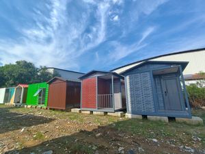 Prefab Portable Folding Container Aço móvel Toalete Banheiro Chuveiro Uso público ao ar livre Eco-Friendly Design moderno - Product Image 6