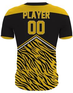 Camiseta Deportiva Personalizada Sublimada de Alta Calidad, 100% Poliéster, Secado Rápido, Transpirable, Holgada, con Estampado, Manga Corta para Hombre, Tejido de Punto - Product Image 2